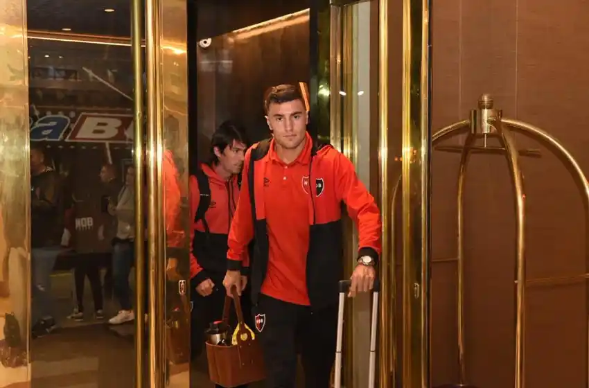 Newell’s ya se instaló en Buenos Aires y espera el Clásico