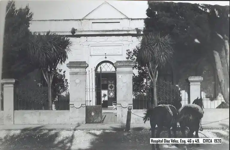 Díaz Vélez. Fue el primer hospital de la ciudad