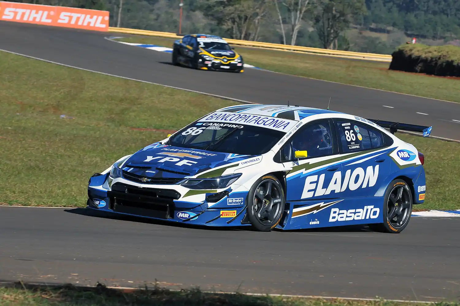 Canapino, dueño de la carrera clasificatoria