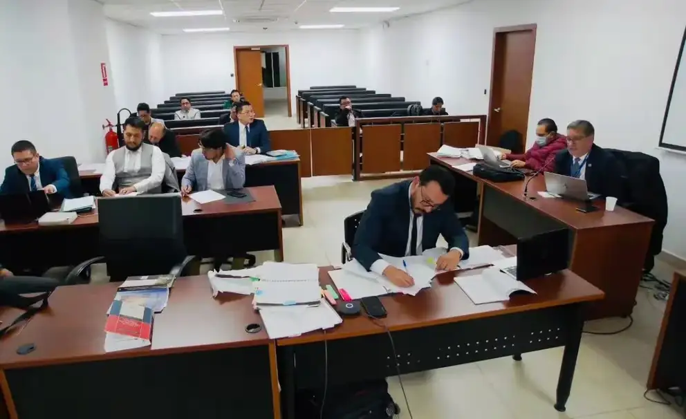 Audiencia de formulación de cargos del caso Plaga.