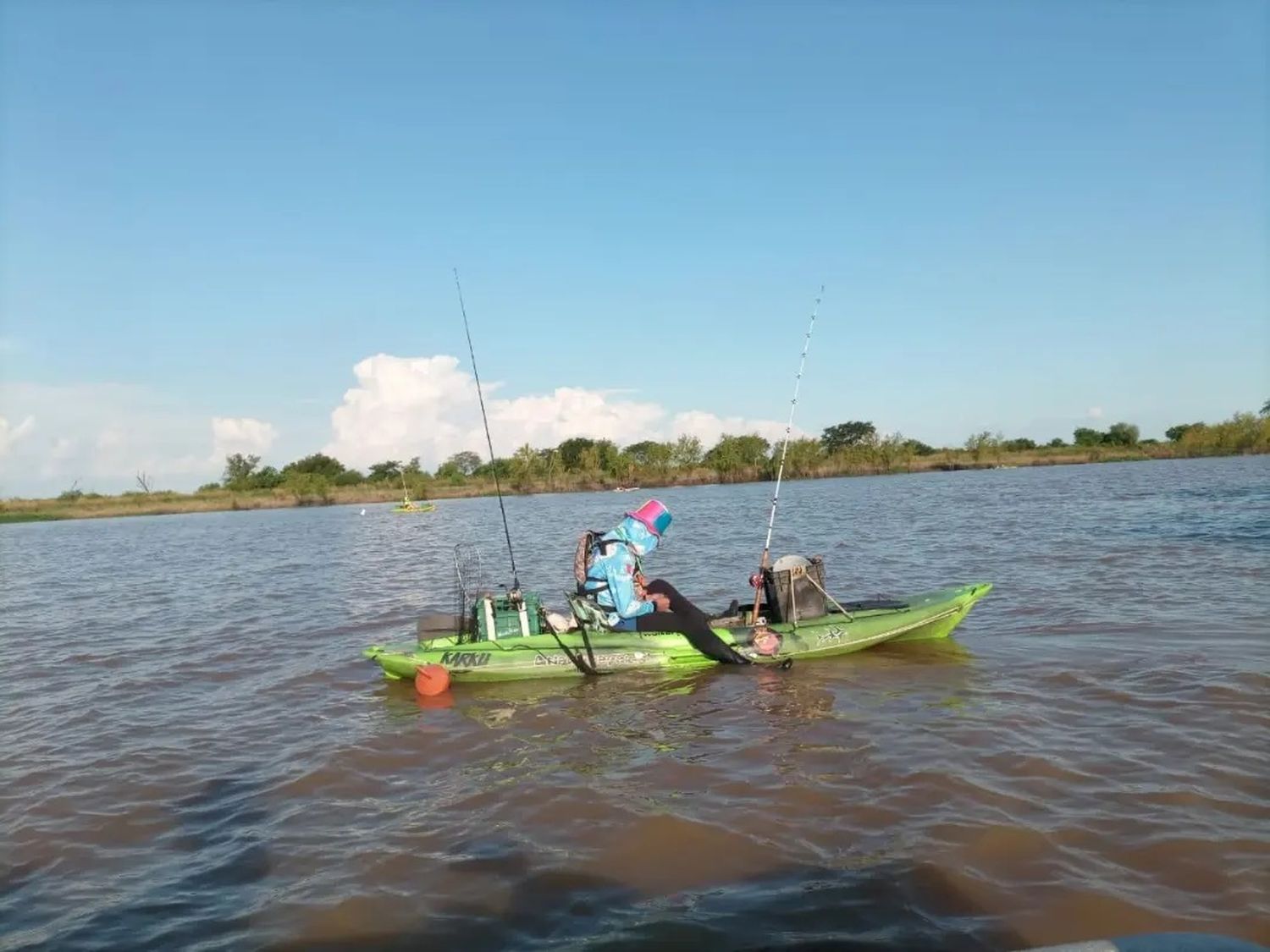 San Javier: Exitosa cuarta edición de pesca en kayak