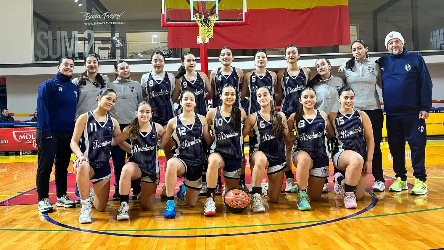 Equipo. Rivadavia, en el Torneo Federal U17