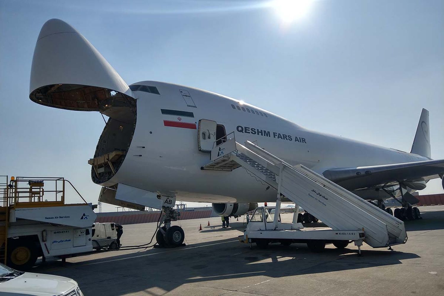 Boeing 747 de Fars Qeshm Air