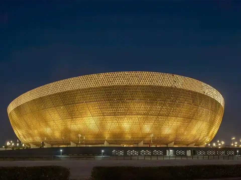 El estadio Lusail de Doha:sede original de la Finalíssima .