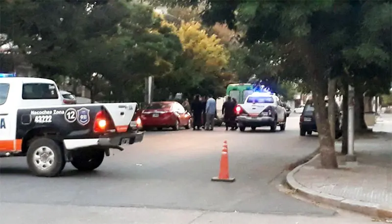 Accidente al amanecer
