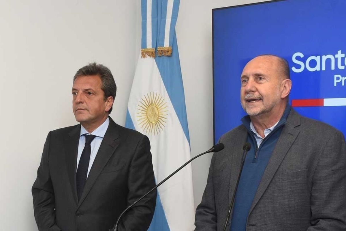 El gobernador Omar Perotti formuló un reconocimiento a Sergio Massa como “el responsable directo” de la remontada de votos que logró Unión por la Patria.