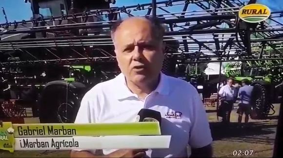 El sampedrino Gabriel Marbán brindó una entrevista en Canal Rural sobre tecnologías agropecuarias