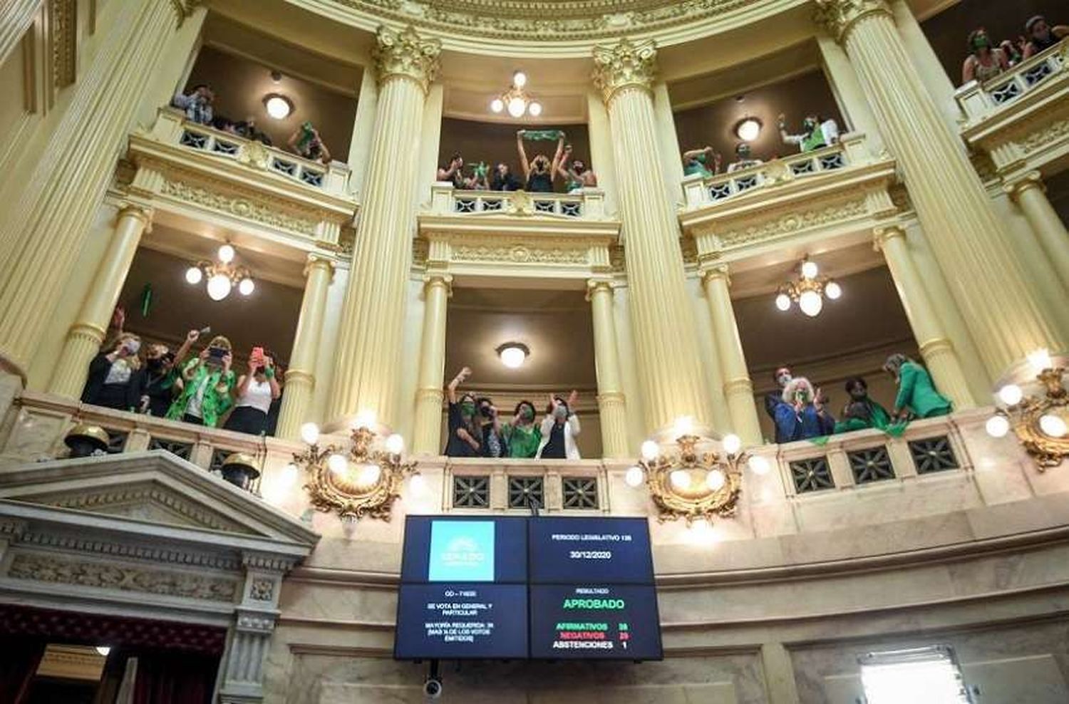 Día histórico: el aborto es legal, seguro y gratuito en Argentina