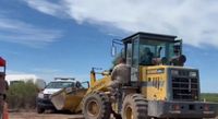 Realizaron excavaciones en el patio de la casa de un testigo