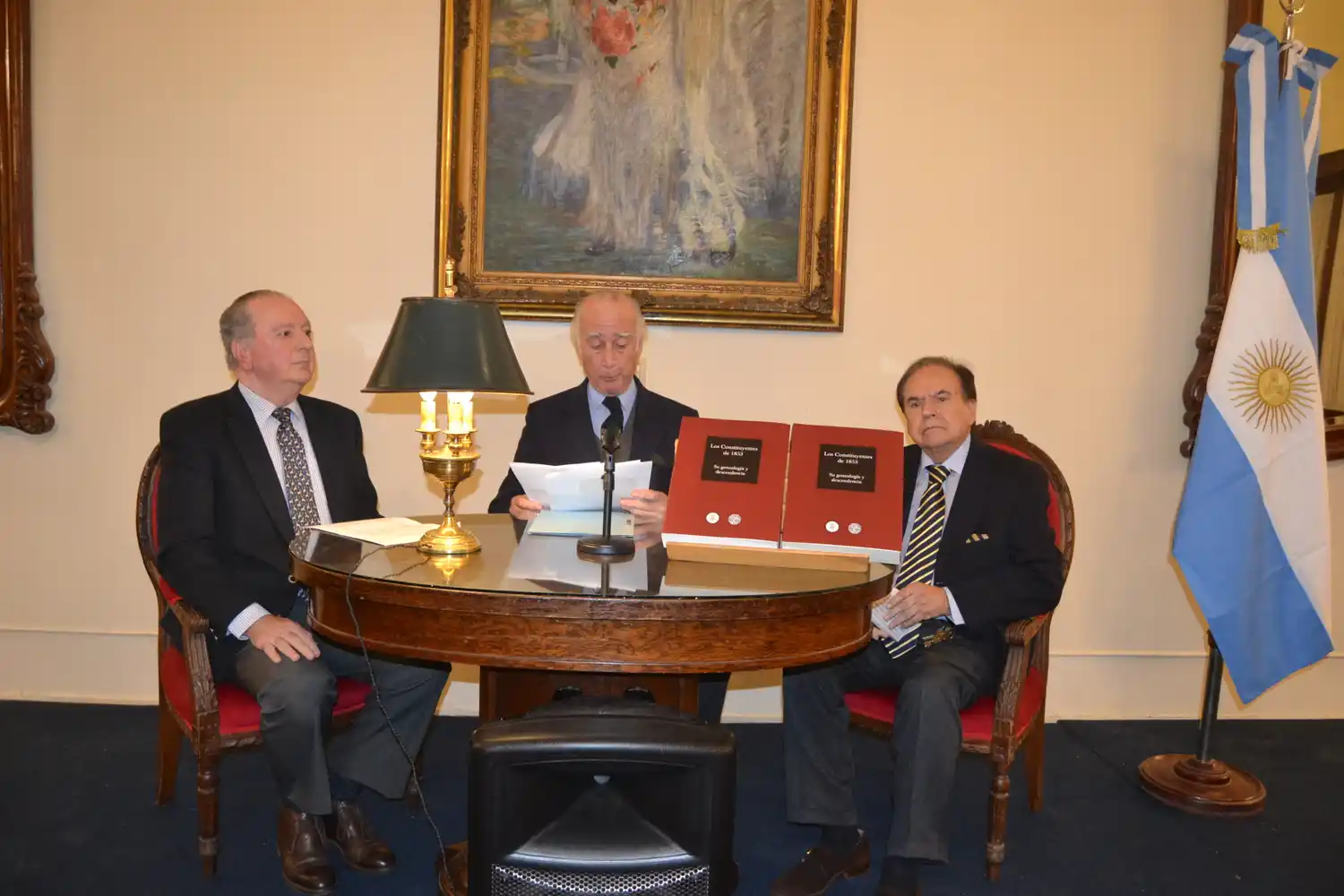 Presentaron el libro “Los Constituyentes de 1853”