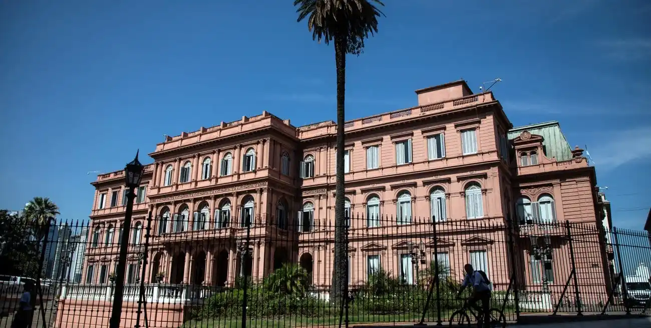 Casa Rosada, sede del gobierno central.