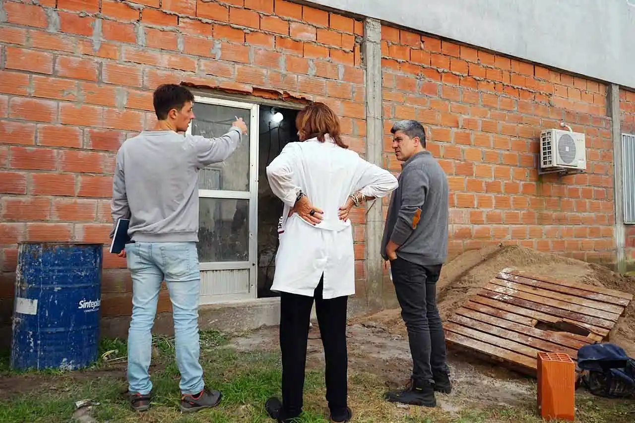 Recorrida. Por la construcción hicieron Parodi y Dones