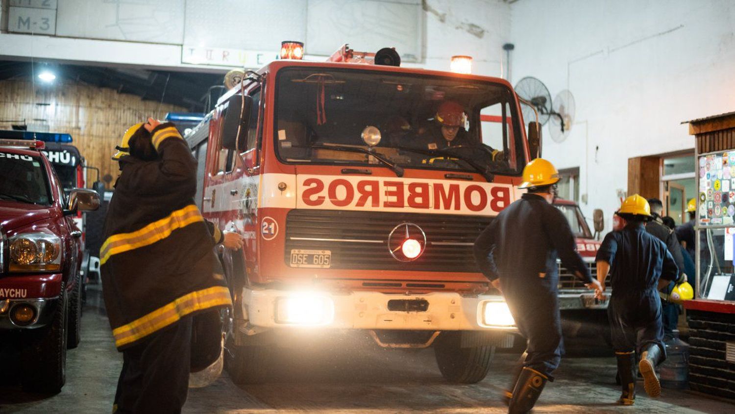 El fuego consumió parte de una vivienda de la ciudad