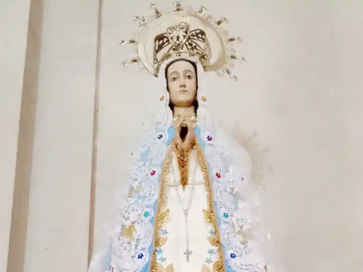 Monseñor Doctor Ricardo Rösch y la Virgen de Itatí
