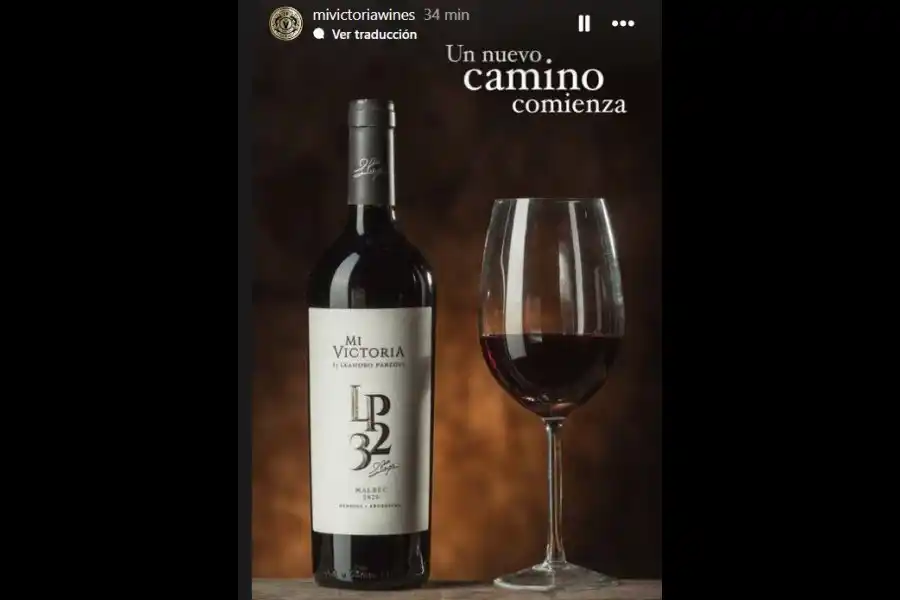 LP32,  el vino de Lisandro Paredes