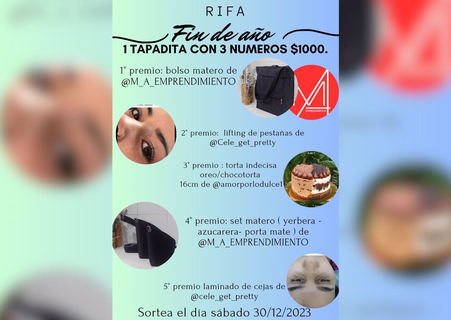 Alumnos de secundaria 8 organizan una rifa de Fin de Año