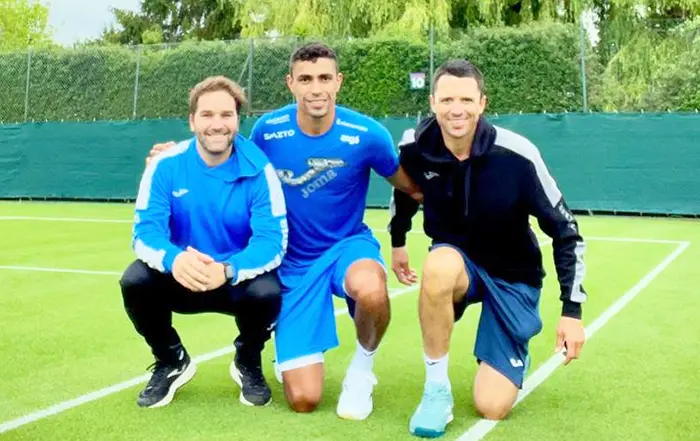 Kordasz y Fuente trabajan en Londres con vistas a Wimbledon