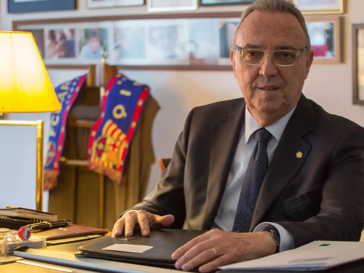 "Messi no se puede marchar", dijo el expresidente de Barcelona Joan Gaspart