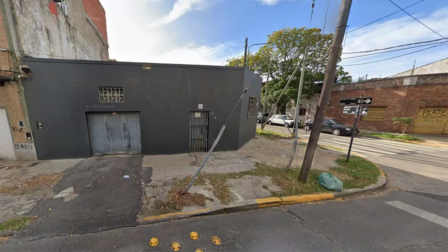 Carlos Melo y Comandante Benjamín Franklin, la esquina de la tragedia (FOTO: Infobae).