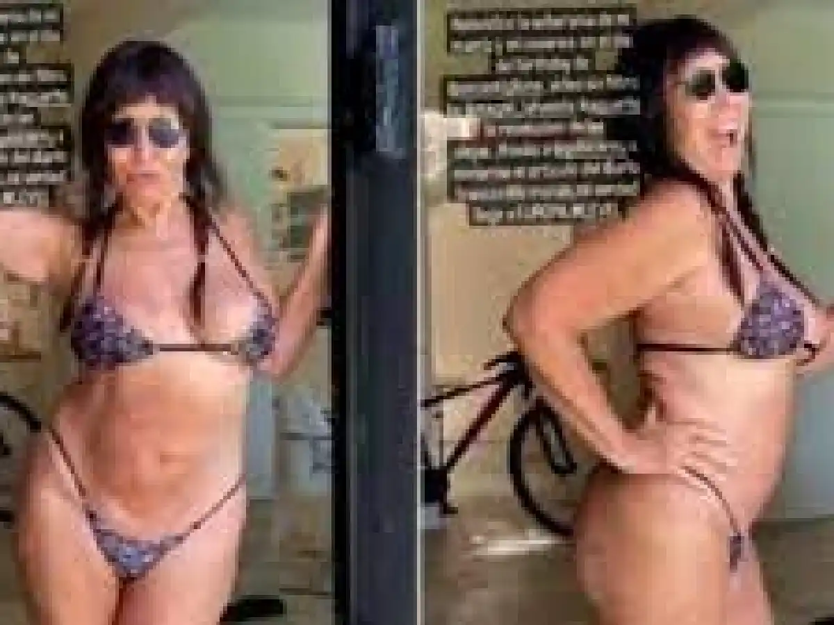Moria Casán bailó en bikini y apuntó contra quienes la critican: “Es la revolución de las viejas”