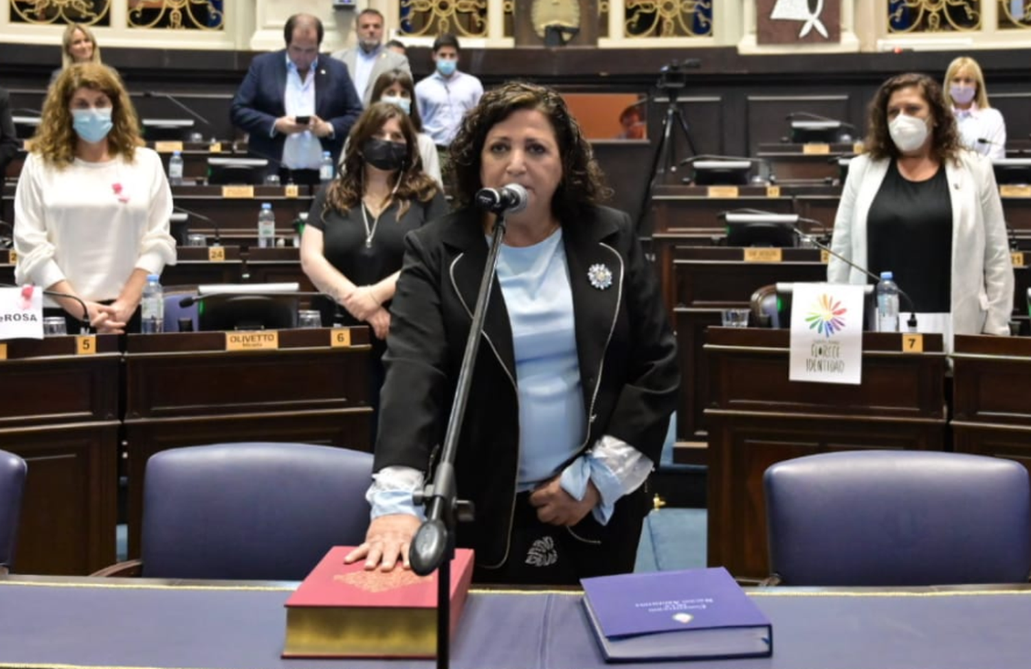 Diputados bonaerenses: Exintendenta de Villarino, Patricia Cobello, asumió en lugar de Marisol Merquel