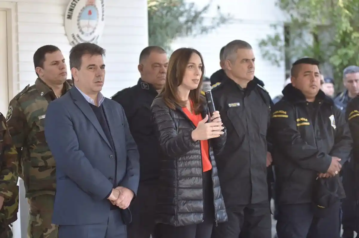 Vidal anunció reforma en la Policía Bonaerense