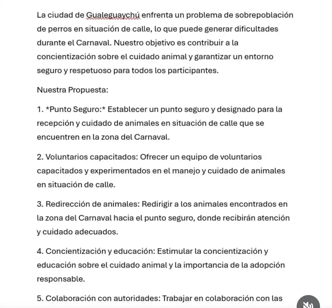 comunicado guaba proyecto perros carnaval - 2