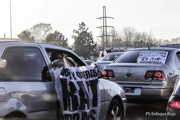 Tensión en Panamericana por nueva protesta de trabajadores de Lear 