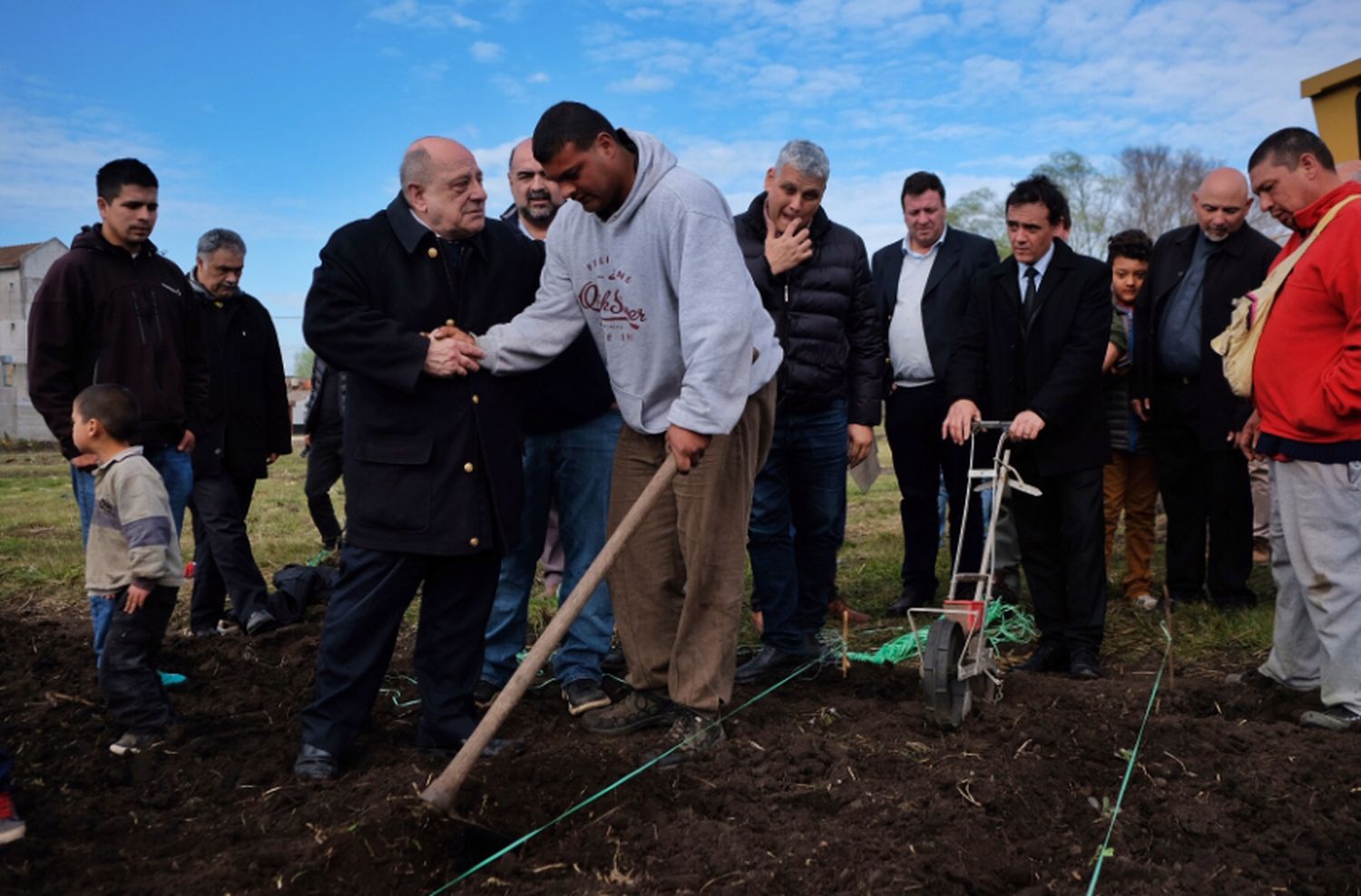 Huerta barrial: "Este es el principio de una nueva Mar del Plata"