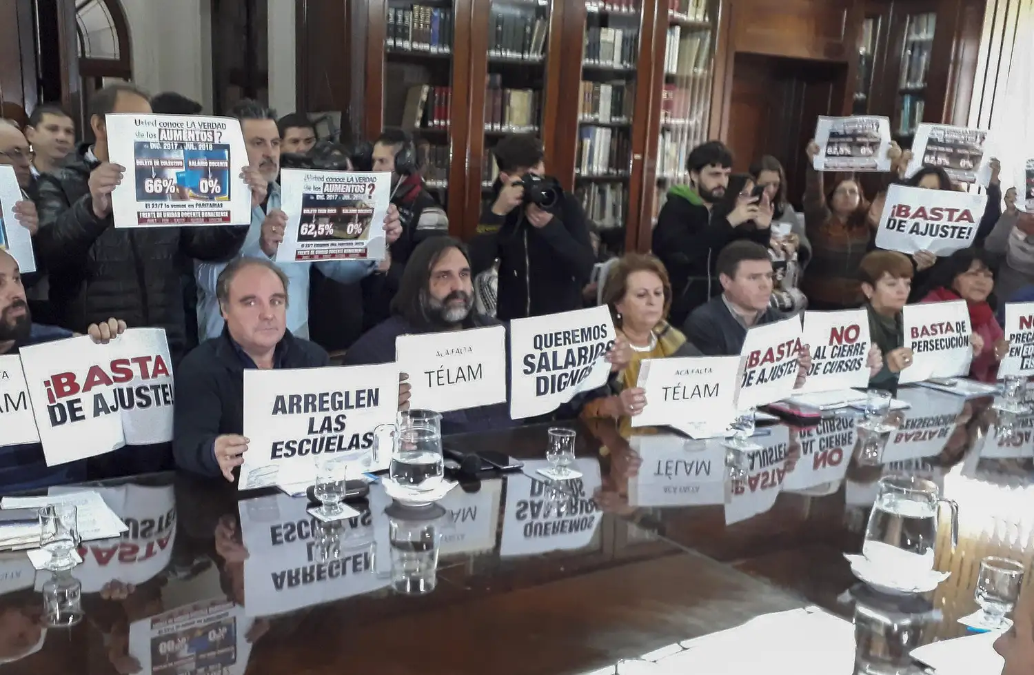 Fracasó la reunión por la paritaria docente
