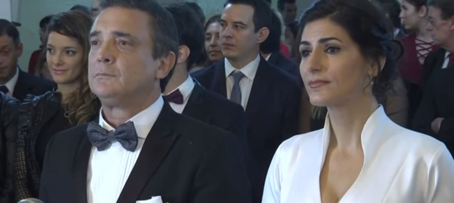 Nito Artaza y Cecilia Milone dieron el sí