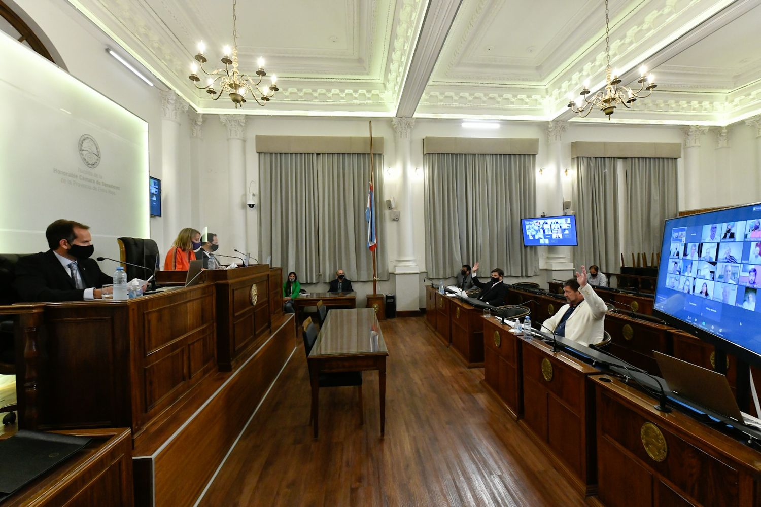 El Senado aprobó por unanimidad el Presupuesto para el 2021