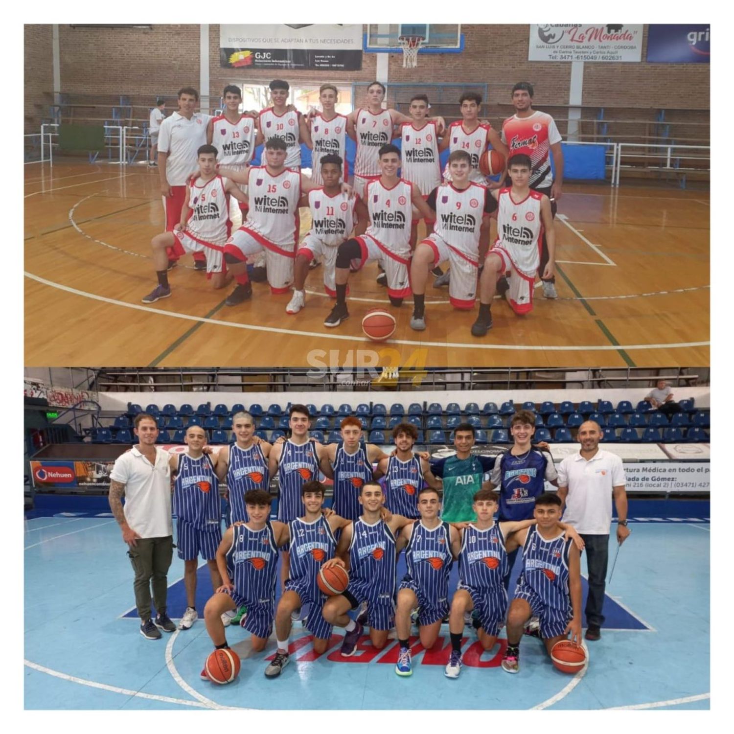 Los equipos firmatenses comenzaron su participación en el Federativo U18 de Básquet 