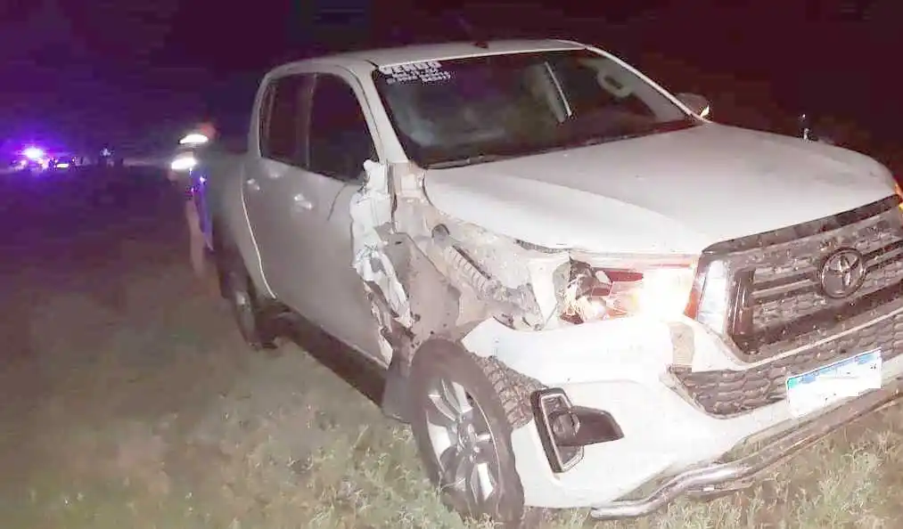 Una mujer falleció y un hombre en grave
estado en siniestro vial sobre la RN 81