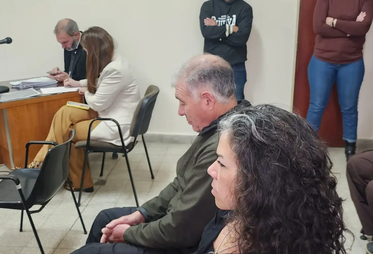 Altamirano y Lezica escucharon el pronunciamiento absolutorio por el delito endilgado por lo ocurrido en diciembre de 2021.