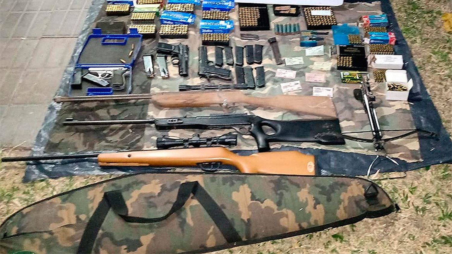Hallaron armas y municiones en un allanamiento por violencia de género