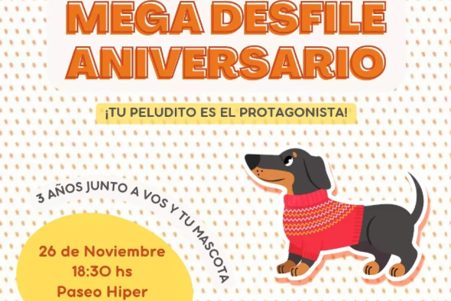 Mega Desfile Aniversario