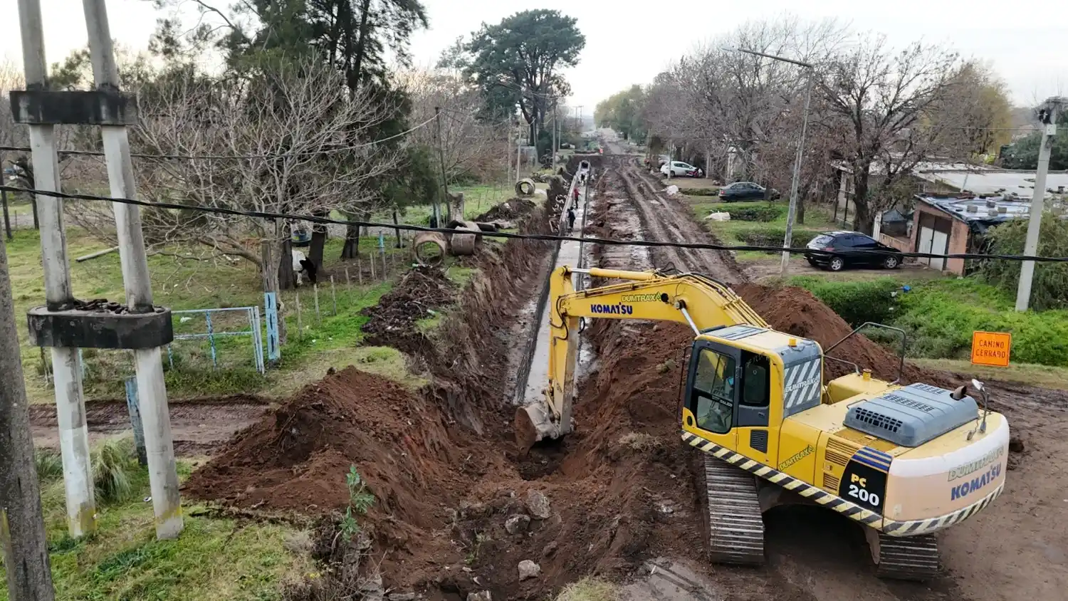 Avanza a paso firme la obra.