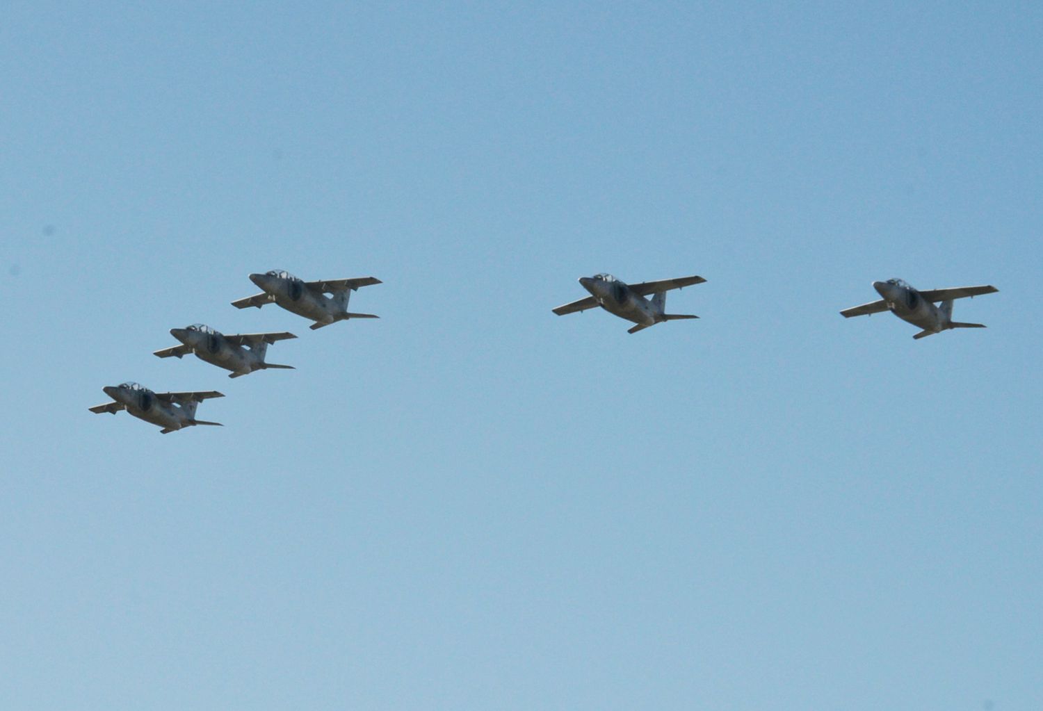 En un emotivo acto en la VI Brigada Aérea, Tandil recuperó su flota de aviones, pilotos y mecánicos