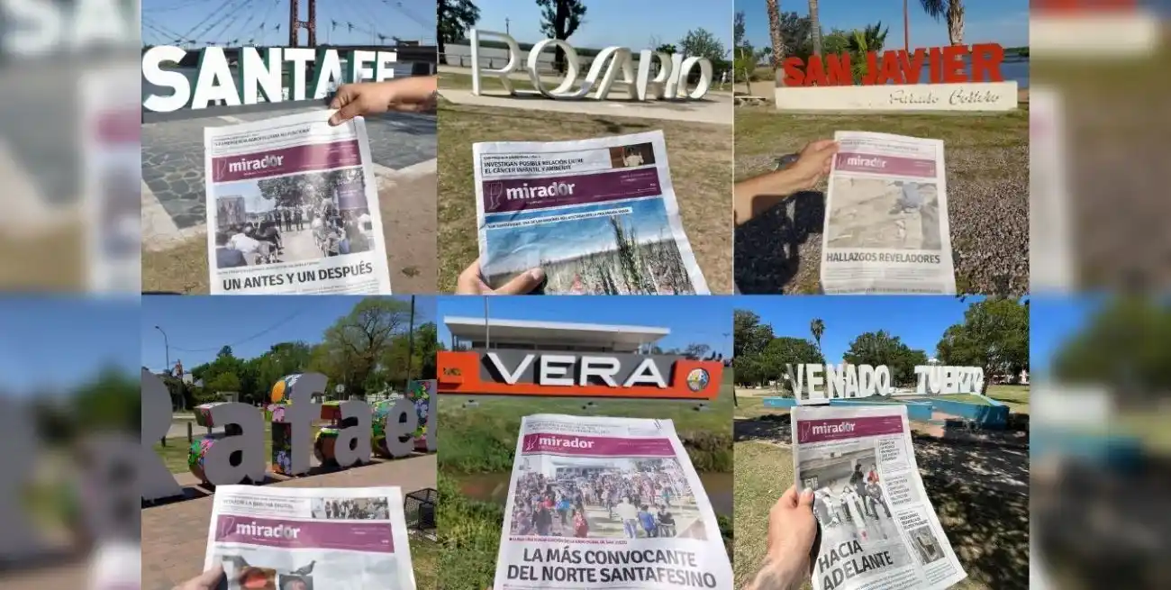 En cada región santafesina, Mirador Provincial está presente desde hace 11 años.