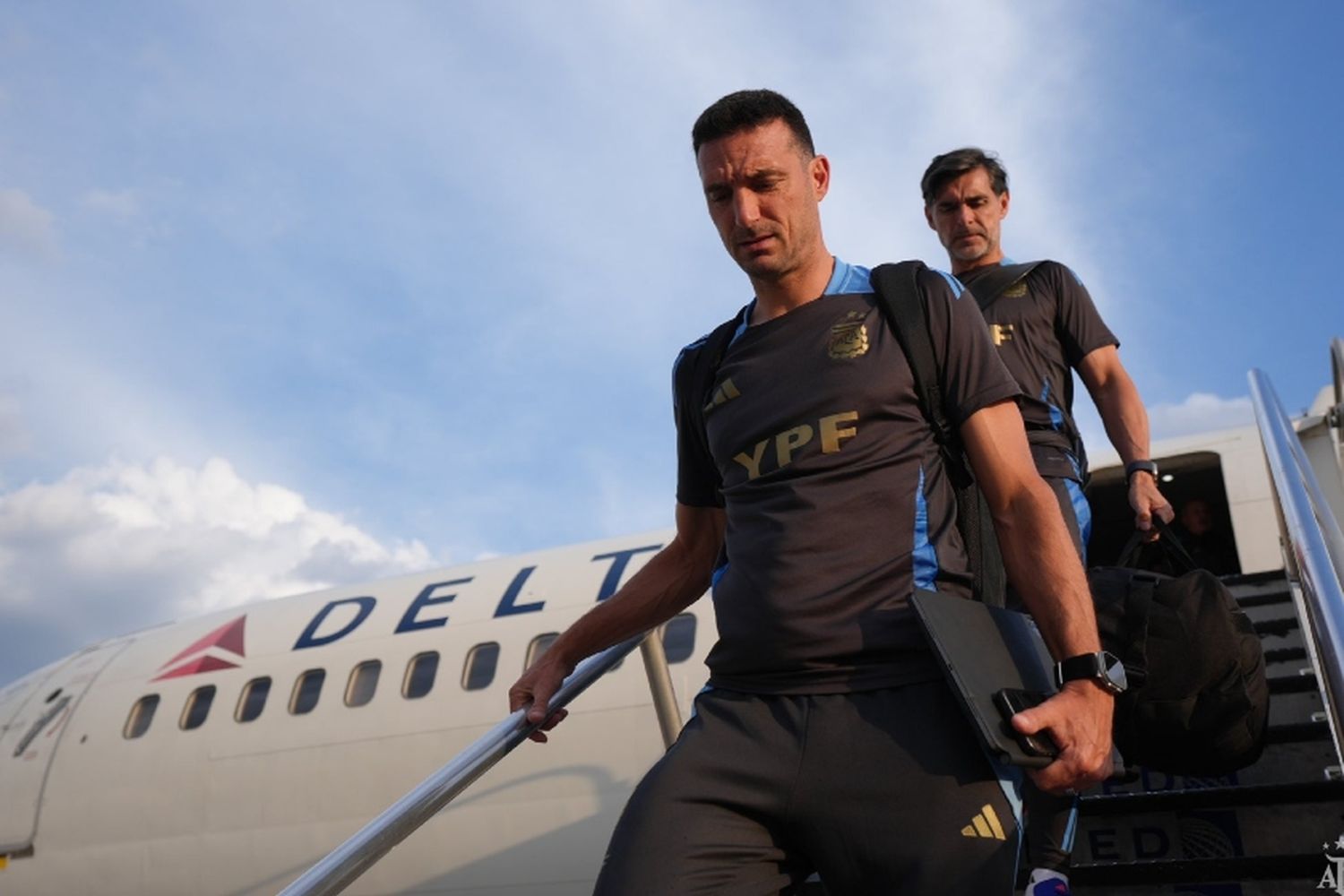 La Selección Argentina llegó a Nueva Jersey y ya se entrena de cara al duelo ante Chile