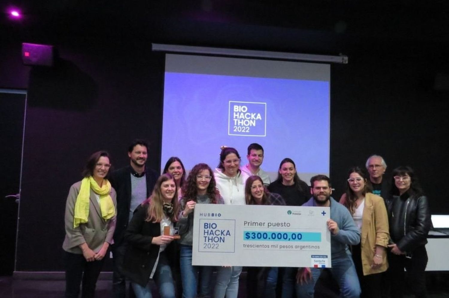 Biohackathon 2022: premiaron a 3 equipos en el laboratorio de innovación abierta de Santa Fe