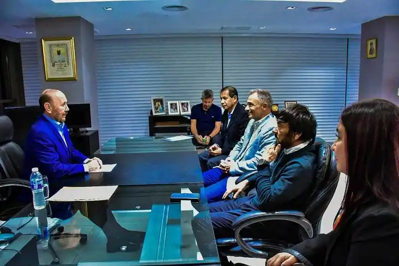 Ciencias Económicas: el gobernador recibió 
a las autoridades de la Federación Argentina