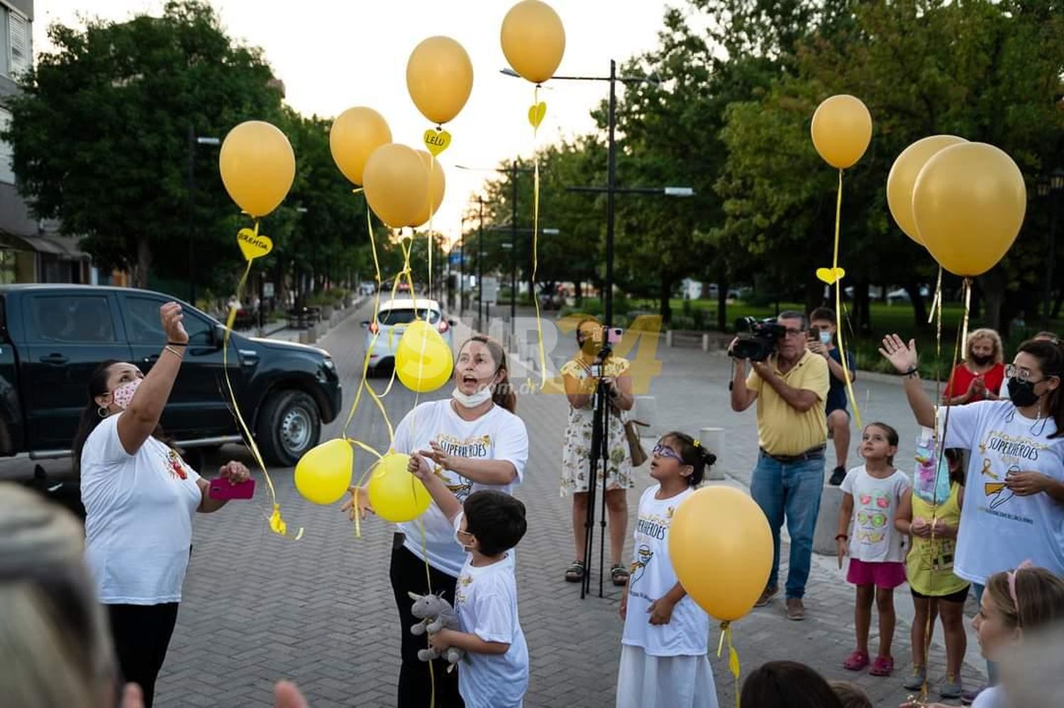 Eloy, un “superhéroe” que concientiza sobre el cáncer infantil en Rufino