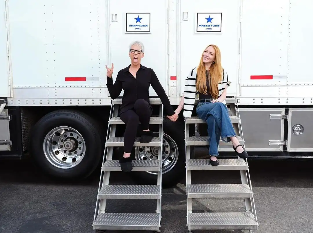 Lindsay Lohan y Jamie Lee Curtis