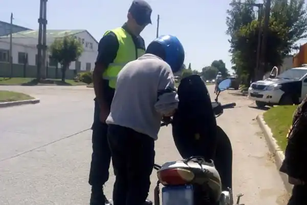 Las motos, objetivo principal de los operativos de control