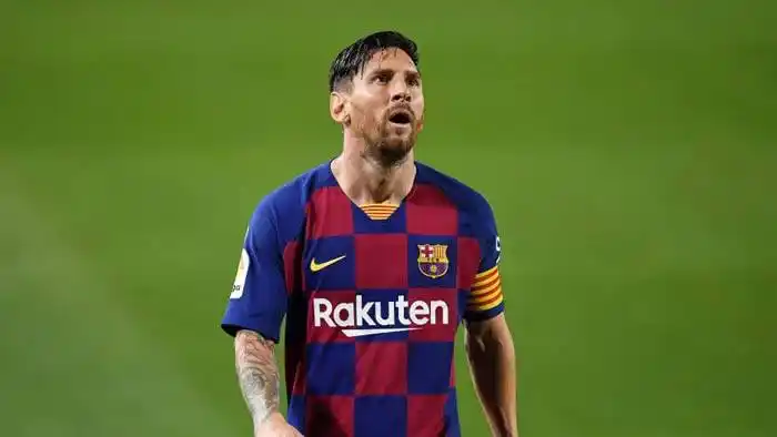Lionel Messi, caliente con el presente de Barcelona