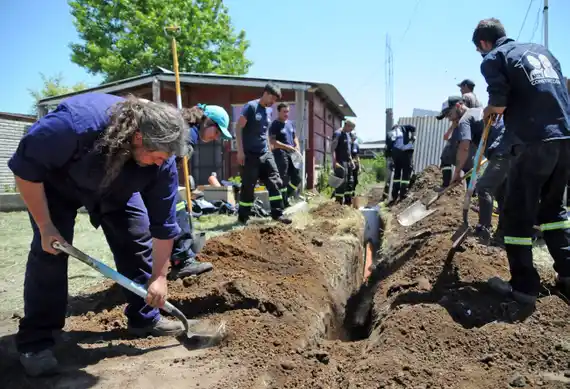 La Cooperativa del MTE inició en La Movediza 1 y 2 un plan de obras que beneficiará a 200 familias