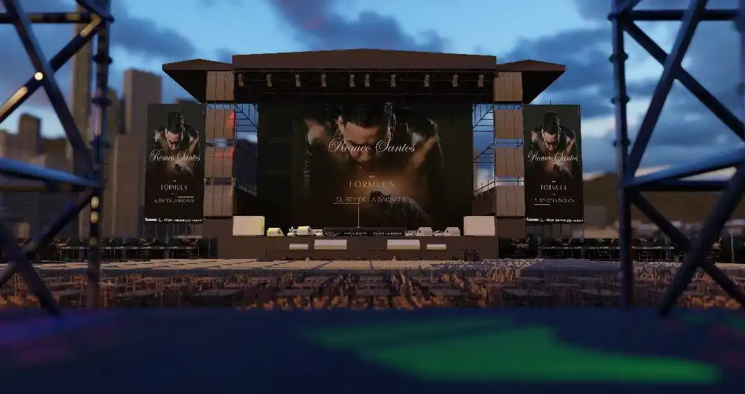 Inician los preparativos para el concierto de Romeo Santos en Caracas