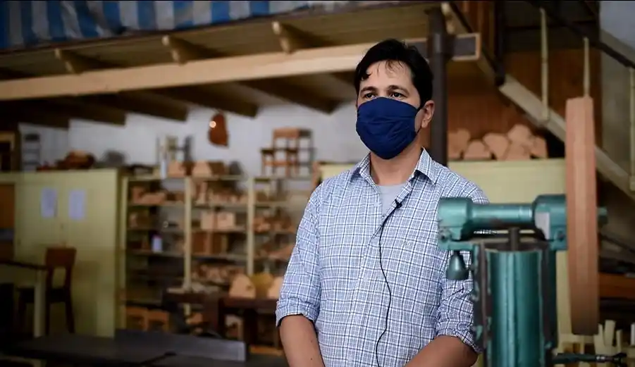 Cesar Timone, rector de la Técnica N° 2, la vieja 